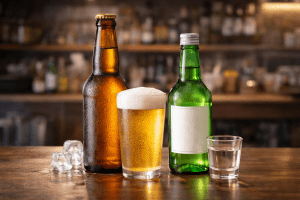 맥주와 소주